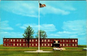 Jacksonville, AR Arkansas  LITTLE ROCK AIR FORCE BASE  HQ & 50's Cars  Postcard