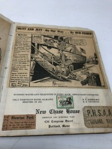 Amazing scrapbook 1900-1930 news horses ephemera photos family war ID: Greene MA