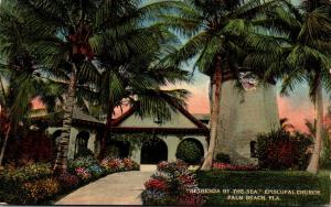 Florida Palm Beach Bethesda By The Sea Episcopal Church 1915 Curteich