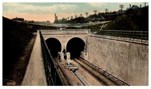 Ontario Widsor River Tunnel  from Detroit Michigan