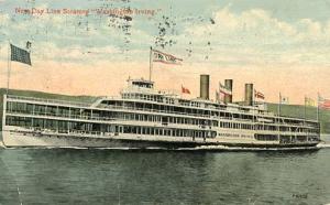 Hudson River Day Line - Steamer Washington Irving