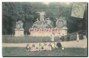 Old Postcard Paris Saint Cloud Children