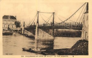 France Chalonnes sur Loire suspended bridge