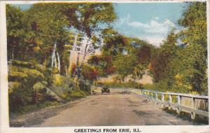 Illinois Greetings From Erie 1920