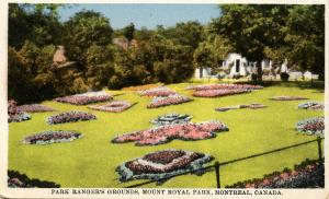 Canada - Quebec, Montreal.  Mt Royal Park, Ranger's Grounds