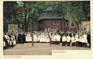 Germany Kevelaer Prozession an der Kapelle Vintage Postcard 03.32