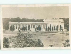 Old rppc BUILDING SCENE Architecture Postcard AB1051