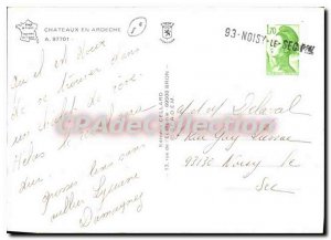 Postcard Modern Castles Ardeche