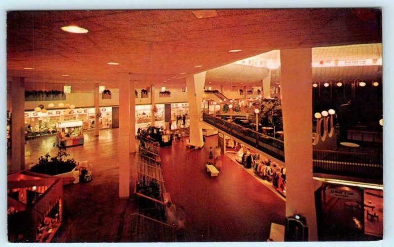 MT. PROSPECT, Illinois IL~ Mall RANDHURST SHOPPING CENTER Kresge 1966 Postcard 
