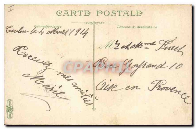 Old Postcard Tamaris Fort Balaguier