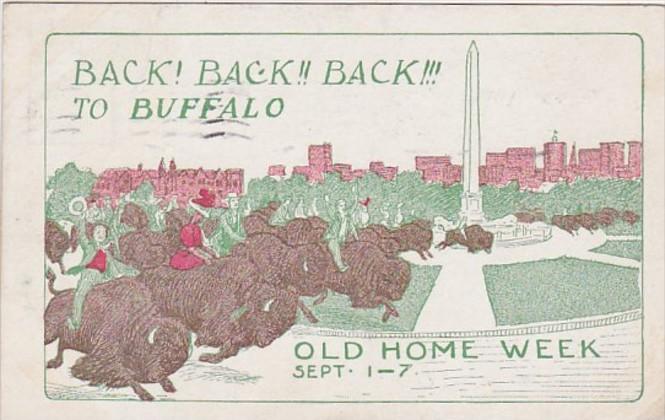 New York Buffalo Old Home Week September 1 - 7 1907