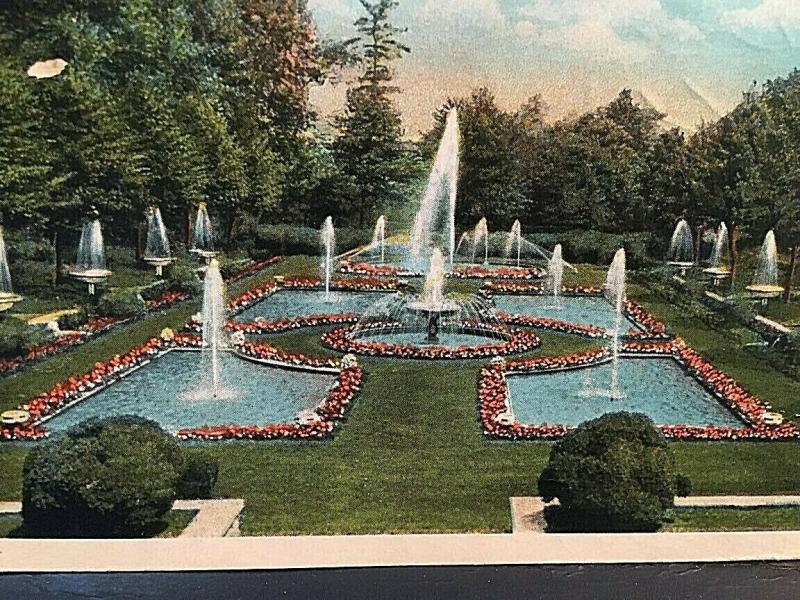 Postcard Water Gardens,Longwood Gardens,Wilmington, DE   T3