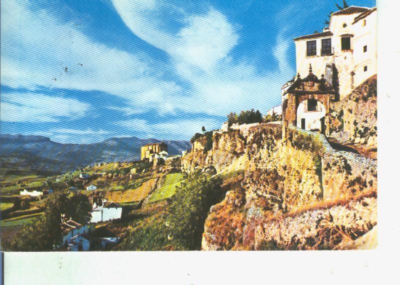 Postal 014487: Vista general de Ronda, Malaga