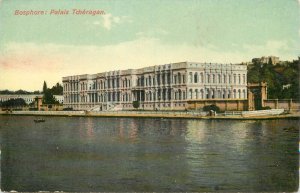 Turkey Bosporus Straight Tcheragan Palace vintage postcard