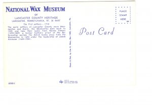 Amish Building Log House , National Wax Museum, Lancaster, Pennsylvania