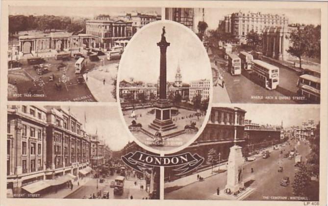 England London Trafalgar Square and More