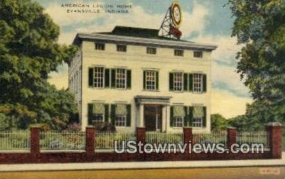 American Legion Home - Evansville, Indiana IN