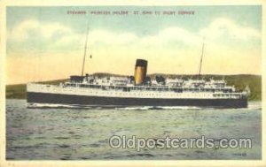 Princess Helene Steamer Ship Unused close to perfect corners