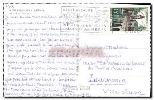 Old Postcard Neris les Bains Allier Pool