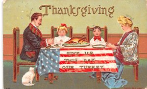 Thanksgiving Greetings USA 1905 