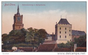 Bad Cleve , Germany , 00-10s ; Schwanenburg u. Spiegelturm