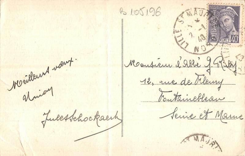 B105196 Franc Lille Le Monument des Fusilles