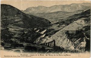 CPA Dauphine - Ligne de La MURE - Le Vallon de la Motte-les-BAINS (583965)