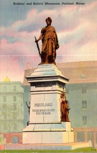 Maine Portland Soldiers and Sailors Monument