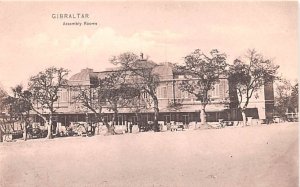 Assembly Rooms Gibraltar Postcard.