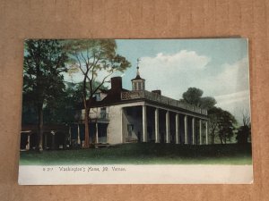 Washington’s Home Mt Vernon G 217 Rotograph Circa 1904 Grade 2