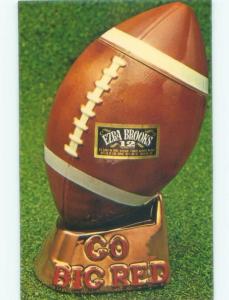 Pre-1980 Postcard - Ezra Brooks Football Decanter - Not An Actual Decanter E5875