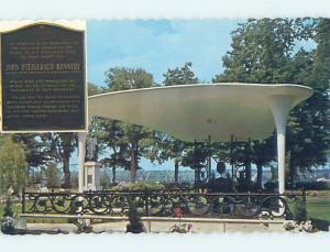 Unused Pre-1980 MONUMENT SCENE Fredericton New Brunswick NB F1524