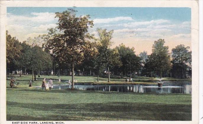 Michigan Lansing East Side Park 1916