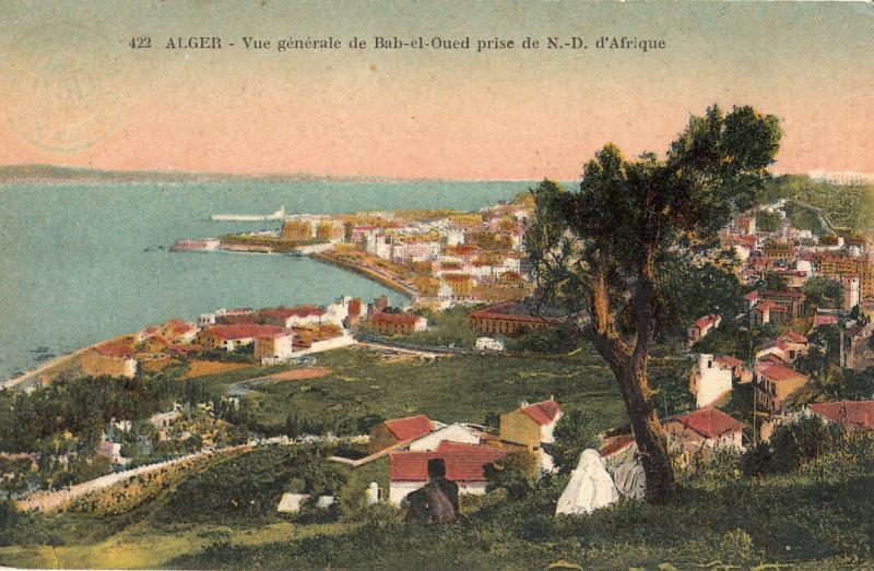 Alger Algeria Bab el Oued postcard