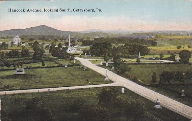Pennsylvania Gettysburg Hancock Avenue Looking South Curteich