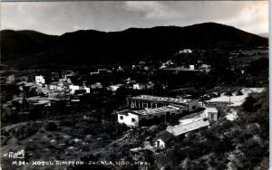 RPPC LACALA, HGO,  Mexico  HOTEL SIMPSON   c1940s   Postcard