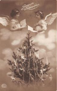 BG20171 angel singing weihnachten  christmas tree  germany