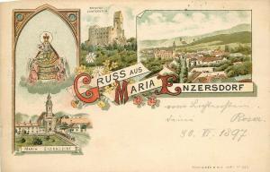 Gruss Aus Postcard Maria Enzersdorf Mödling Austria