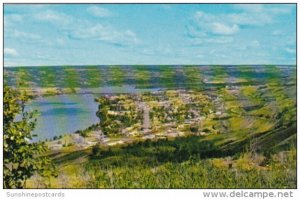 Canada Aerial View Peace River Alberta