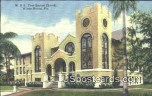 First Baptist Church - Winter Haven, Florida FL  