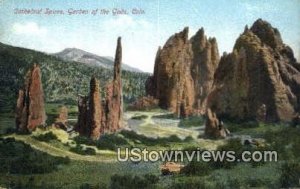 Cathedral Spires - Garden of the Gods, Colorado CO