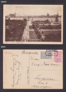 Postcard, Austria Vienna, Asserer Burgplatz