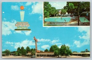 Orangeburg Motor Court Motel Postcard - South Carolina