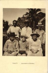 french polynesia, TAHITI, Leprosery of Orofara (1920s) Mission Postcard