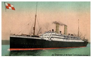 S.S. Empress of Btitain, C.P.R. Atlantic Service