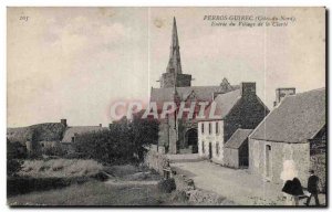 Old Postcard Perros Guirec Entree Village of Clarity