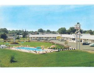 Pre-1980 OLD CARS & TOWNHOUSE MOTEL Hightstown New Jersey NJ M2949