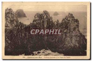 Camaret sur Mer - festooned Rochers Pointe de Penhir - Old Postcard