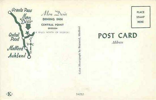 OR, Central Point, Oregon,  Mon Desir Dining Inn,  Brainerd 34252
