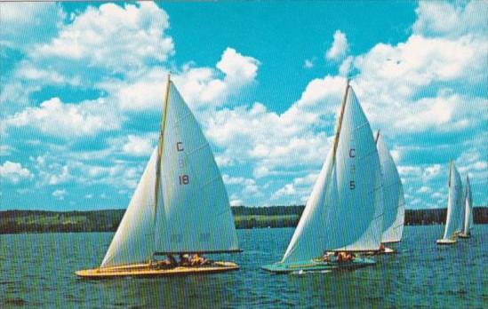 Sailing On Chautauqua Lake New York